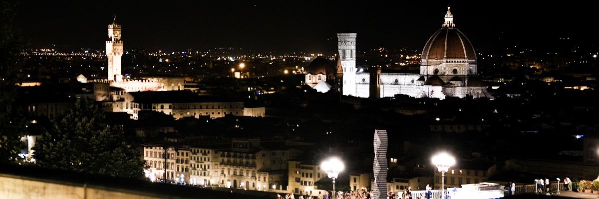 Capodanno Piazzale Michelangelo Firenze 1