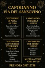 Capodanno Pizzaman Sansovino Firenze