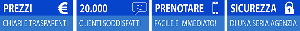 Perchè prenotare con noi